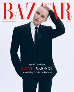 Harpers Bazaar May Cover, Olivia Dejonge